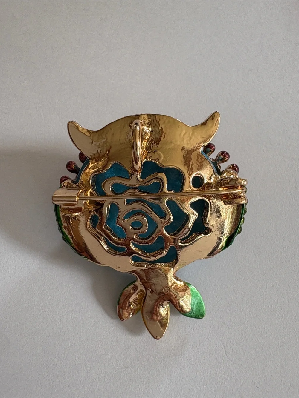 Colorful Owl Brooch/Pendant